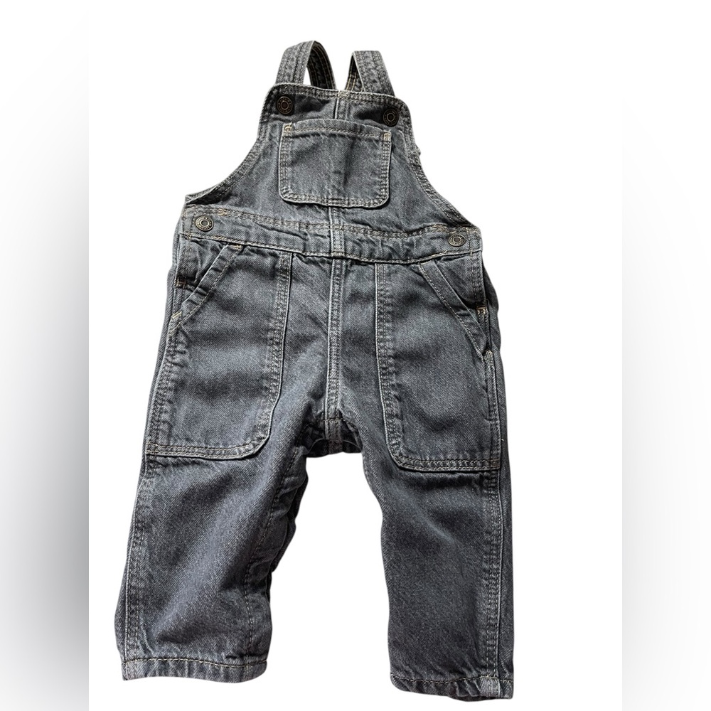 H&M Denim Kids Overalls size 9 mo